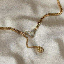 Load image into Gallery viewer, LV DIAMANTÉ LARIAT NECKLACE
