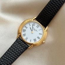 Load image into Gallery viewer, VINTAGE DIOR BLACK LEATHER WATCH
