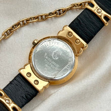 Load image into Gallery viewer, VINTAGE PHILIPPE CHARRIOL MOTHER-OF-PEARL & DIAMOND BLUE LEATHER WATCH