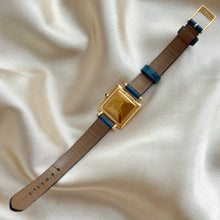 Load image into Gallery viewer, VINTAGE YSL BLUE LEATHER WATCH
