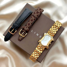 Load image into Gallery viewer, VINTAGE CELINE MOTHER-OF-PEARL WATCH