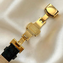 Load image into Gallery viewer, VINTAGE CARTIER BLACK LEATHER WATCH - WITH EXTRA STRAP