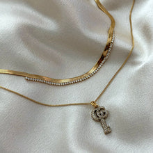 Load image into Gallery viewer, GUCCI KEY STACK NECKLACE