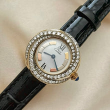 Load image into Gallery viewer, VINTAGE CARTIER REAL DIAMOND WATCH - WITH EXTRA STRAP