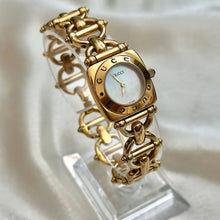 Load image into Gallery viewer, VINTAGE GUCCI MOTHER-OF-PEARL WATCH