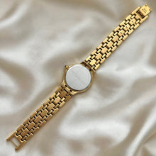 Load image into Gallery viewer, VINTAGE YSL MOTHER-OF-PEARL & DIAMOND WATCH