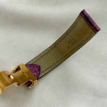 Load image into Gallery viewer, VINTAGE CARTIER BLACK LEATHER WATCH