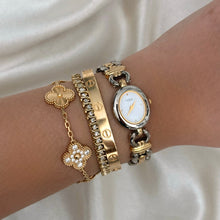 Load image into Gallery viewer, VINTAGE CARAVELLE BY BULOVA TWO-TONED WATCH