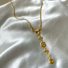 Load image into Gallery viewer, LV MULTI-CHARM LARIAT NECKLACE