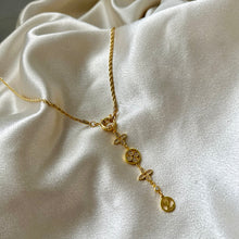 Load image into Gallery viewer, LV MULTI-CHARM LARIAT NECKLACE