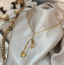 Load image into Gallery viewer, VERSACE LARIAT ROPE CHAIN NECKLACE