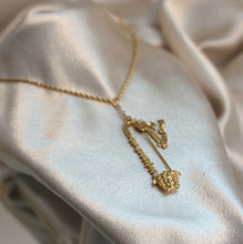 Load image into Gallery viewer, VERSACE LARIAT ROPE CHAIN NECKLACE