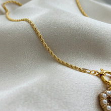 Load image into Gallery viewer, DIOR LUNA ROUND CLASP ROPE CHAIN NECKLACE