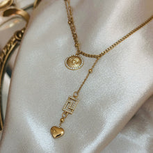 Load image into Gallery viewer, VERSACE MEDUSA LARIAT NECKLACE