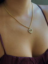 Load image into Gallery viewer, DIOR LUNA ROPE CHAIN NECKLACE