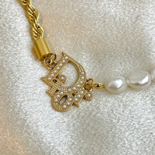 Load image into Gallery viewer, PRE-ORDER: DIOR LUNA DOUBLE STRAND PEARL NECKLACE