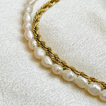 Load image into Gallery viewer, PRE-ORDER: DIOR LUNA DOUBLE STRAND PEARL NECKLACE