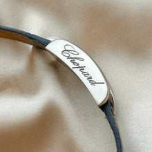 Load image into Gallery viewer, VINTAGE CHOPARD DIAMOND &amp; MOTHER-PEARL LEATHER WATCH
