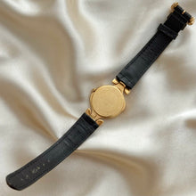 Load image into Gallery viewer, VINTAGE CHLOÉ BLACK LEATHER WATCH
