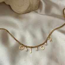 Load image into Gallery viewer, DIOR SPELLOUT NECKLACE
