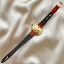 Load image into Gallery viewer, VINTAGE CARTIER BROWN LEATHER WATCH
