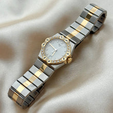 Load image into Gallery viewer, VINTAGE CHOPARD 18K SOLID GOLD &amp; DIAMONDS TWO-TONED WATCH
