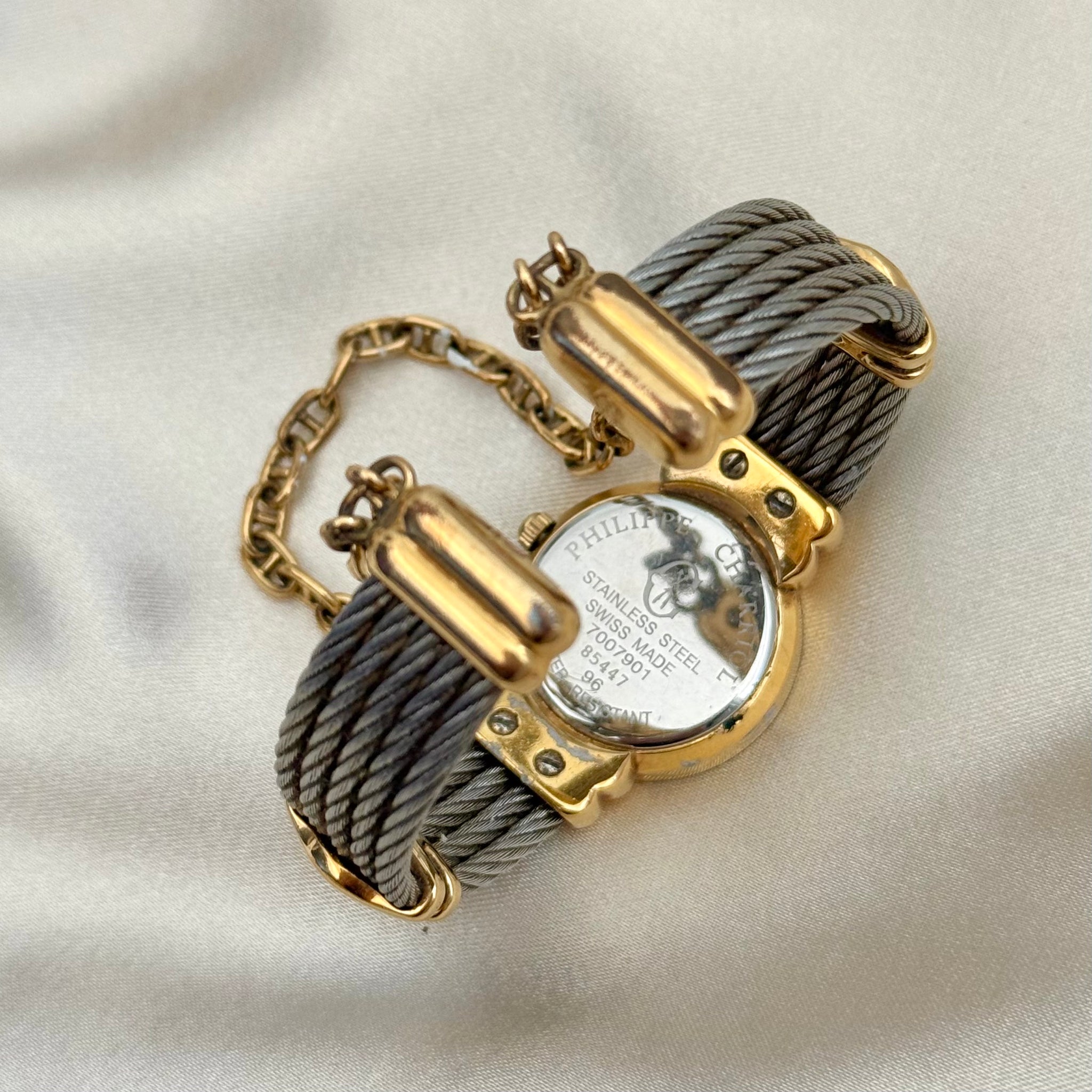 VINTAGE PHILIPPE CHARRIOL TWO-TONED DIAMOND WATCH – Panahon  display picture 3