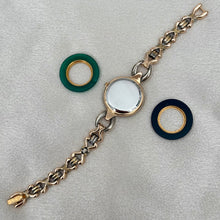 Load image into Gallery viewer, VINTAGE DIOR INTERCHANGEABLE BEZEL TWO-TONED WATCH
