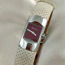 Load image into Gallery viewer, VINTAGE DIOR WHITE LEATHER WATCH
