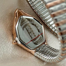 Load image into Gallery viewer, VINTAGE CAVALLI DIAMOND ROSE GOLD &amp; SILVER WATCH
