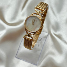 Load image into Gallery viewer, VINTAGE GUCCI MOTHER-OF-PEARL WATCH
