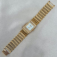 Load image into Gallery viewer, VINTAGE GRUEN DIAMOND MOTHER-OF-PEARL WATCH
