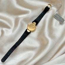 Load image into Gallery viewer, VINTAGE DIOR BLACK LEATHER WATCH

