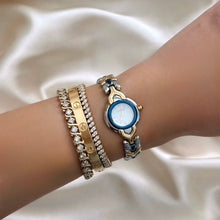 Load image into Gallery viewer, VINTAGE YSL TWO-TONED DAINTY WATCH
