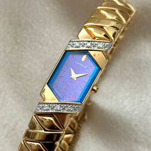 Load image into Gallery viewer, VINTAGE LASSALE BY SEIKO DIAMOND WATCH
