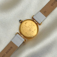 Load image into Gallery viewer, VINTAGE CARTIER WHITE LEATHER WATCH
