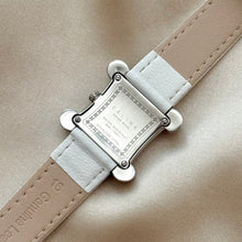 Load image into Gallery viewer, VINTAGE CELINE WHITE LEATHER WATCH
