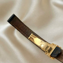 Load image into Gallery viewer, VINTAGE CARTIER RED LEATHER WATCH - WITH EXTRA STRAP
