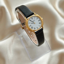 Load image into Gallery viewer, VINTAGE DIOR BLACK LEATHER WATCH
