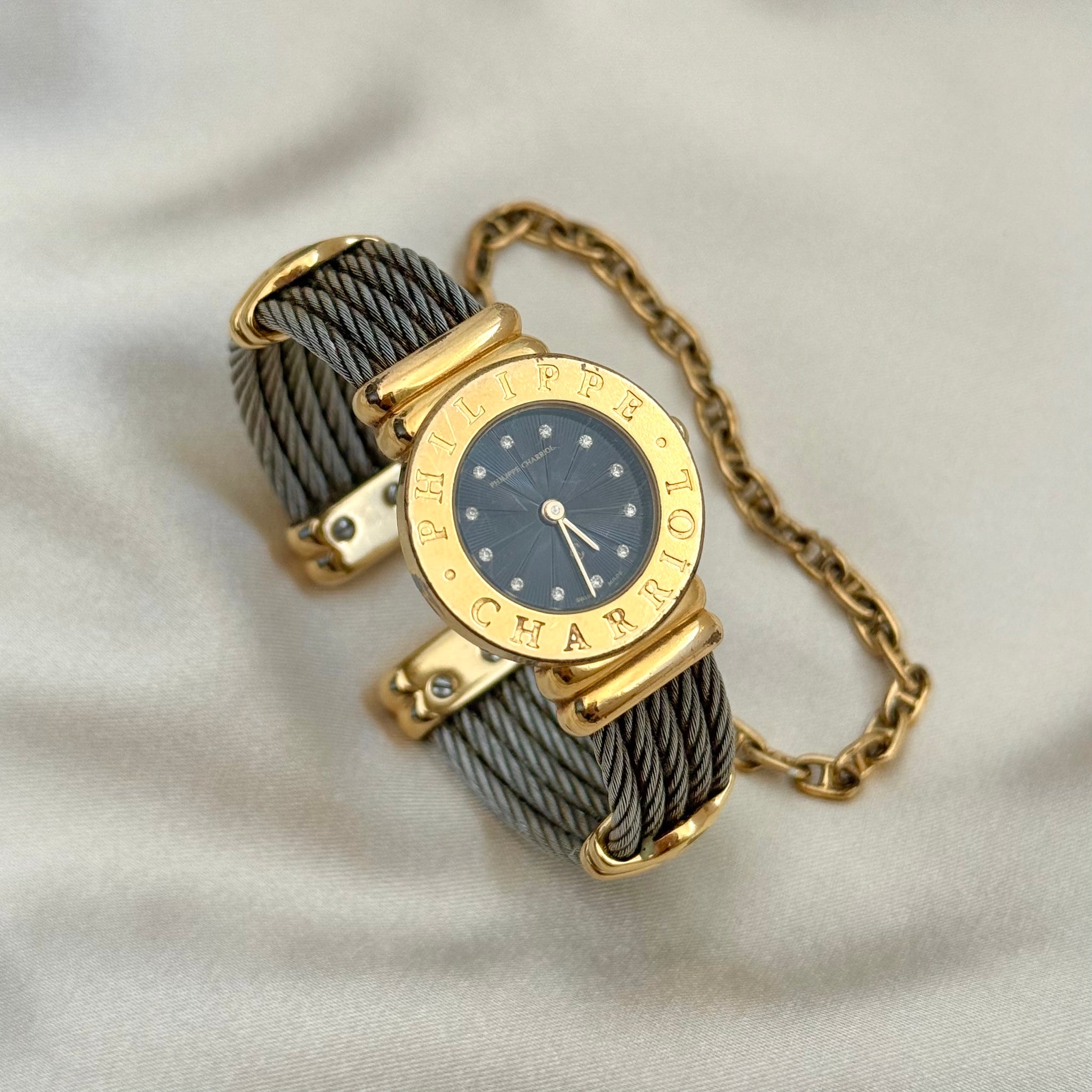 VINTAGE PHILIPPE CHARRIOL TWO-TONED DIAMOND WATCH – Panahon Designs