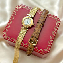 Load image into Gallery viewer, VINTAGE CARTIER WATCH - WITH EXTRA STRAP
