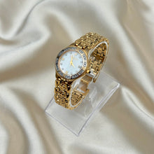 Load image into Gallery viewer, VINTAGE YSL MOTHER-OF-PEARL &amp; DIAMOND WATCH

