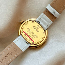 Load image into Gallery viewer, VINTAGE CARTIER REAL DIAMOND WATCH - WITH EXTRA STRAP
