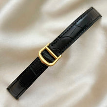 Load image into Gallery viewer, VINTAGE CARTIER BROWN LEATHER WATCH - WITH EXTRA STRAP
