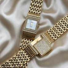 Load image into Gallery viewer, VINTAGE GRUEN DIAMOND MOTHER-OF-PEARL WATCH
