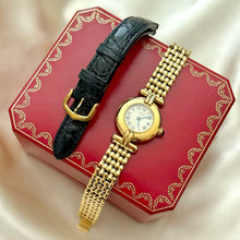 Load image into Gallery viewer, VINTAGE CARTIER WATCH - WITH EXTRA STRAP
