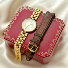 Load image into Gallery viewer, VINTAGE CARTIER WATCH - WITH EXTRA STRAP
