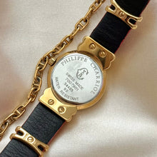 Load image into Gallery viewer, VINTAGE PHILIPPE CHARRIOL RED LEATHER WATCH
