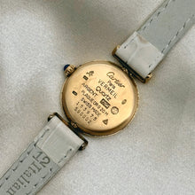 Load image into Gallery viewer, VINTAGE CARTIER BEIGE LEATHER WATCH
