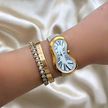 Load image into Gallery viewer, VINTAGE SALVADOR DALI LEATHER WATCH
